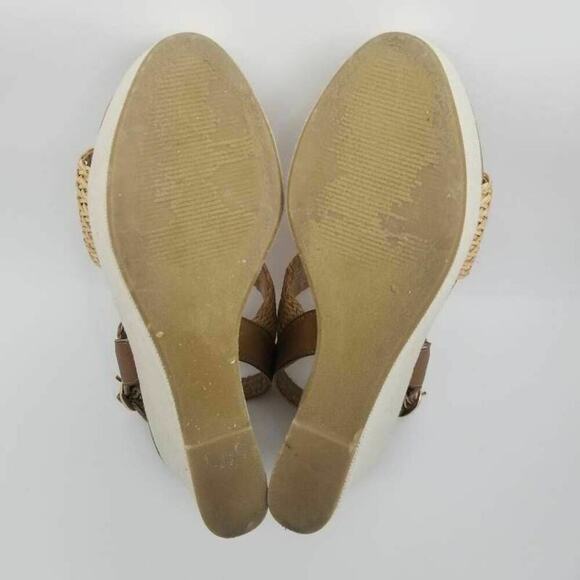 Steve Madden Engel Womens Woven Slingback Platform Wedge Heel Sandal Size 9.5 M - Picture 9 of 12